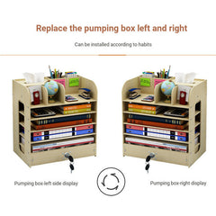 Bookshelf Simple Table Shelf Simple And Modern Students Use