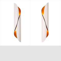 Modern Wall Lamp LED Aluminum AC Elegant Living Bedroom Decoration Black White