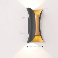 Light Luxury Wall Lamp Living Room Bedroom TV Background Wall Lamp Simple