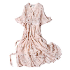 Large Women"s New Chiffon Skirt In Spring And Summer