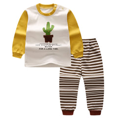 Children's Underwear Set, Two-piece Cotton Set