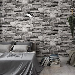 3D 3D PVC imitation marble wallpaper