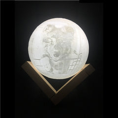 Custom photo Moon Lamp
