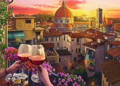Puzzle: Large Format - Cozy Wine Terrace