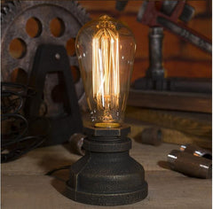 Creative retro dimming table lamp