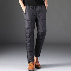 Thicken plus fat high waist plus size warm cotton pants