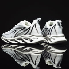 Sports casual running increase white shoes