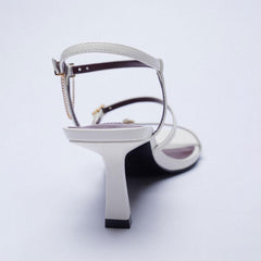Summer Spain Za Women"s Shoes Square Head