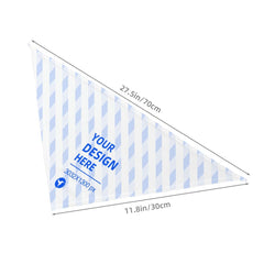 Create Your Own Pet Cat And Dog Decorative Triangle Scarf