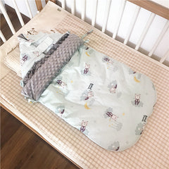 Baby Cotton Beanie Velvet Sleeping Bag Autumn And Winter Thickening