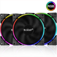 Overclocking three RGB chassis fan