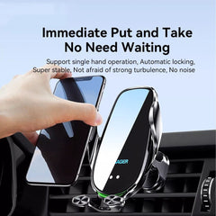 15W Intelligent Infrared Sensor Wireless Charger On-board Bracket