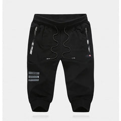 Summer Thin Plus Size Cropped Pants Men's Casual Overknee Shorts