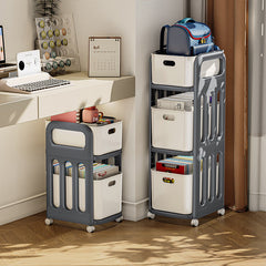 Trolley Movable Wheeled Storage Rack Floor Multi-layer