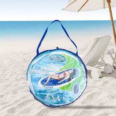 Inflatable beach lounge chair