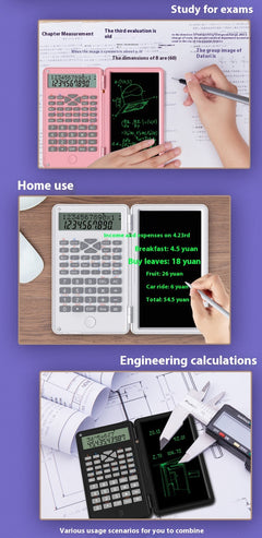 New Scientific Calculator Accounting Special Portable Mini Tablet Computing Machine Handwriting Board Exam Student