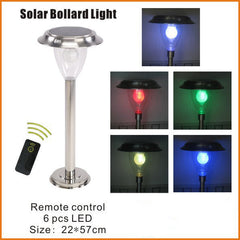 Remote control solar wall light