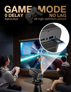 Android Projector Game Console - Portable Home Entertainment System with High-Quality Projection
