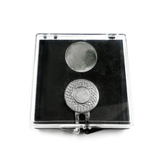Acrylic Transparent Mark Coin Fork Cap Clip Set Gift Box
