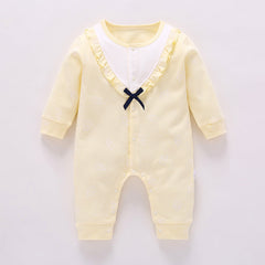 Baby autumn princess spring and autumn jumpsuit