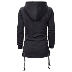 Plus Size Men's Hooded Loose Jacket
