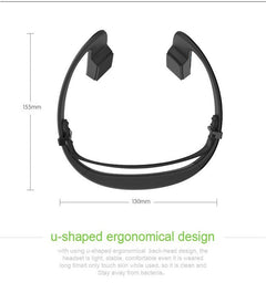 Non-Obstructive Bone Conduction Headphones