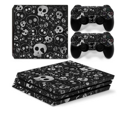 PS4 Pro Anti-Scrape Geometric Pattern Sticker | Durable Protection for Gaming Console