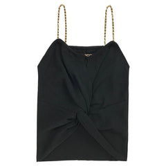 Small waistcoat women''s new summer 2021 Korean version of women''s wear with twisted chain personality suspender