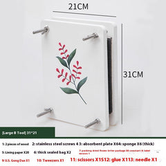 Dried Flower Knurling Tool Plant Specimen Making Tools