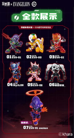SOSKILL X Evangelion Blind Box Model Kit