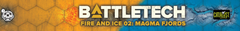 BattleTech: Battle Mat - Fire and Ice 02 - Magma Fjords