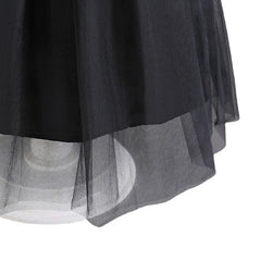 Doll Collar Mesh Umbrella Princess Dress