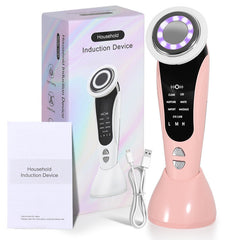 Red And Blue Light Multifunctional Household Portable Face Lifting Inductive Therapeutical Instrument