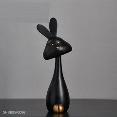 Creative Home Bedroom Rabbit Living Room Wine Cabinet TV Cabinet Decoration