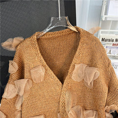 Plus Size Women's Flared Sleeve Loose Jacket