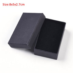 Rectangular Cardboard Jewelry Gift Box