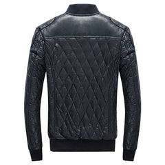 Men's winter plush suede jacket