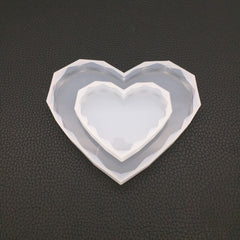 Crystal Epoxy Love Diamond Swing Table Mould