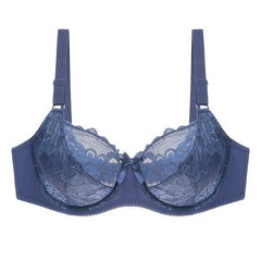 Pure color bra lace women's plus size bra underwear