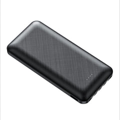 High capacity power bank with its own cable