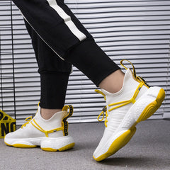 Real fly knitted men's shoes