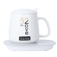 Constant Temperature 55 Degrees Coaster Gift Box Desktop Warming Coaster