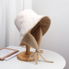 Korean Ear Protector Lamb Suede Suede