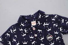 Half-sleeve suit shirt