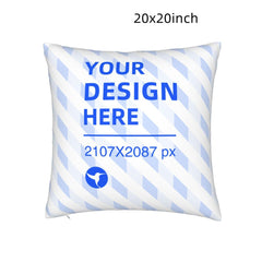 Create Your Own Double-sided Design Plush Skin-friendly And Comfortable Pillowcase