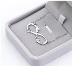 8 word pendant clavicle chain
