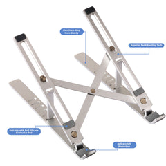 Portable Laptop Stand Aluminum Alloy Lifting Folding