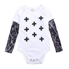 Baby cotton romper