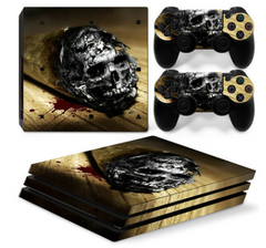 PS4 Pro Anti-Scrape Geometric Pattern Sticker | Durable Protection for Gaming Console