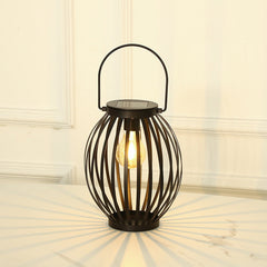Solar Iron Lamp Outdoor Yard Lamp Garden Lawn Lamp